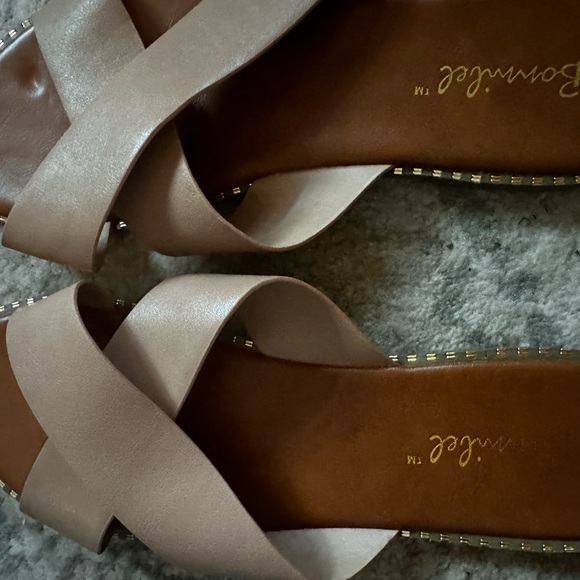 Brown Leather Sandals size 9 - Picture 1 of 5